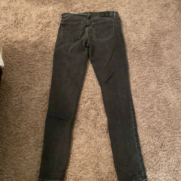 Faded black skinny Levi’s size 27, - Picture 3 of 3